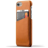 Чехол Mujjo Leather Wallet Case для iPhone 8/7 рыжий
