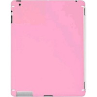 Чехол-наклейка ZAGG Leatheskin для iPad 2/3/4 Synthetic розовый