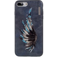 Чехол Nimmy Fantasy Denim для iPhone 7 Plus / 8 Plus (Крыло) синий
