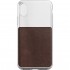 Чехол Nomad Clear Case для iPhone X/Xs коричневый/прозрачный оптом