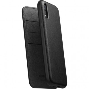 Чехол Nomad Rugged Folio Case для iPhone XR чёрный оптом
