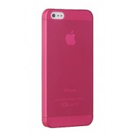 Чехол Ozaki ICoat 0.3 Jelly для iPhone 5/5S/SE Розовый