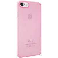 Чехол Ozaki O!coat 0.3 Jelly для iPhone 7 (Айфон 7) розовый
