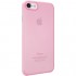 Чехол Ozaki O!coat 0.3 Jelly для iPhone 7 (Айфон 7) розовый оптом