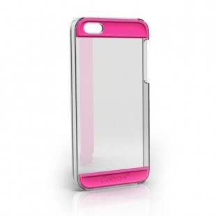 Чехол Patchworks Colorant Case C2 Clear для iPhone 5/5S/SE Прозрачный/Розовый оптом