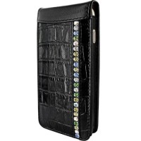 Чехол Piel Frama Magnetic Crocodile-Swarovski для iPhone 6 Plus (5,5") чёрный