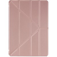 Чехол Pipetto Case Origami для iPad Pro 10.5" розовое золото/прозрачный