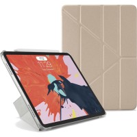 Чехол Pipetto Case Origami для iPad Pro 11" золотистый Champagne/прозрачный