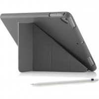 Чехол Pipetto Origami Pencil Case 5-in-1 Ruggedised для iPad 9.7" (2017/2018)/iPad Air серый