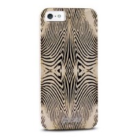 Чехол Puro Just Cavalli Zebra для iPhone 5/5S/SE Золотистый