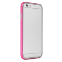 Чехол Puro New Bumper Frame для iPhone 6/6s розовый