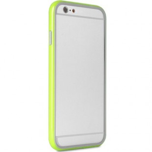 Чехол Puro New Bumper Frame для iPhone 6 Plus/6s Plus зелёный оптом