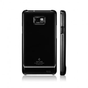 Чехол SGP Ultra Thin Air Series для Samsung Galaxy S2 Черный оптом