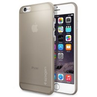Чехол Spigen Air Skin для iPhone 6 золотистый SGP11082