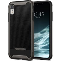 Чехол Spigen Case Hybrid NX для iPhone XR серый Gunmetal (064CS24903)