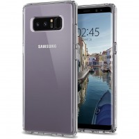 Чехол Spigen Case Ultra Hybrid для Samsung Galaxy Note 8 кристально-прозрачный (587CS22063)