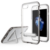 Чехол Spigen Crystal Hybrid для iPhone 7/8 тёмный металлик (SGP-042CS20459)