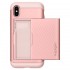 Чехол Spigen Crystal Wallet для iPhone X розовое золото (057CS22152) оптом