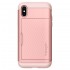 Чехол Spigen Crystal Wallet для iPhone X розовое золото (057CS22152) оптом
