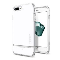 Чехол Spigen Flip Armor для iPhone 7 /8 Plus (Айфон 8 Плюс) ультрабелый (SGP-043CS21047)