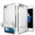 Чехол Spigen Flip Armor для iPhone 7, iPhone 8 серебристый (SGP-042CS20820) оптом