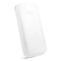 Чехол Spigen Leather Pouch Crumena для Samsung Galaxy S4 Белый