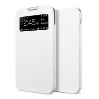 Чехол Spigen Leather Pouch Crumena View для Samsung Galaxy S4 Белый