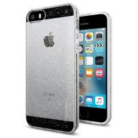 Чехол Spigen Liquid Air Glitter iPhone SE/5s/5 Crystal Quartz (SGP-041CS1959)
