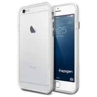 Чехол Spigen Neo Hybrid EX для iPhone 6 (4,7") серебристый SGP11026