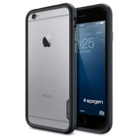 Чехол Spigen Neo Hybrid EX для iPhone 6 (4,7") синий металлик SGP11023