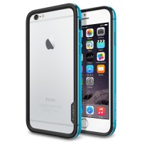 Чехол Spigen Neo Hybrid EX Metal для iPhone 6 (4,7") голубой SGP11188