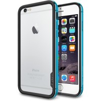 Чехол Spigen Neo Hybrid EX Metal для iPhone 6 Plus (5,5") голубой SGP11193