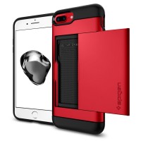 Чехол Spigen Slim Armor CS для iPhone 7 Plus красный (043CS21730)