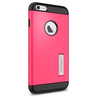 Чехол Spigen Slim Armor для iPhone 6 Plus (5,5") розовый SGP10908