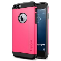 Чехол Spigen Slim Armor S для iPhone 6 (4,7") розовый SGP10962