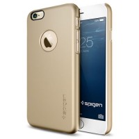 Чехол Spigen Thin Fit A для iPhone 6 (4,7") золотой SGP10943