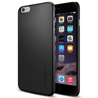Чехол Spigen Thin Fit для iPhone 6 Plus (5.5") черный (SGP11102)