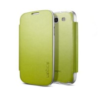 Чехол Spigen Ultra Flip для Samsung S3 зелёный