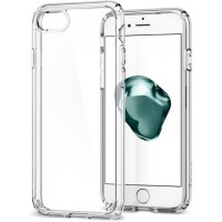 Чехол Spigen Ultra Hybrid 2 для iPhone 7 (Айфон 7) кристально-прозрачный (SGP-042CS20927)