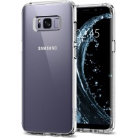 Чехол Spigen Ultra Hybrid для Samsung Galaxy S8 кристально-прозрачный (565CS21631)