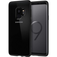 Чехол Spigen Ultra Hybrid для Samsung Galaxy S9 чёрный матовый (592CS22837)