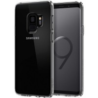 Чехол Spigen Ultra Hybrid для Samsung Galaxy S9 кристально-прозрачный (592CS22836)