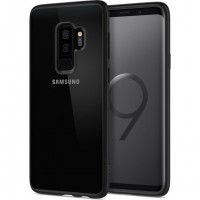 Чехол Spigen Ultra Hybrid для Samsung Galaxy S9+ чёрный матовый (593CS22924)
