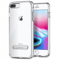 Чехол Spigen Ultra Hybrid S для iPhone 8 Plus, iPhone 7 Plus кристально-прозрачный (055CS22243)