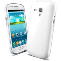 Чехол Spigen Ultra Thin Air Color для Samsung Galaxy S III mini белый (SGP10106)