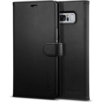 Чехол Spigen Wallet S для Samsung Galaxy Note 8 чёрный (587CS22095)