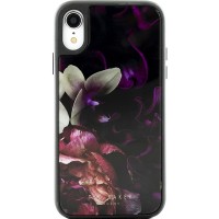 Чехол Ted Baker HD Glass Case для iPhone Xr чёрный Splendour (64983)