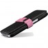 Чехол TETDED Leige II Premium Leather Case для Samsung GALAXY Note II чёрный/розовый оптом