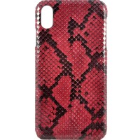 Чехол TORIA Exotic Python Hard Limited Edition для iPhone Xs Max красный (Mystery)