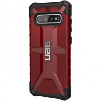 Чехол UAG Plasma Series Case для Samsung Galaxy S10+ красный Magma